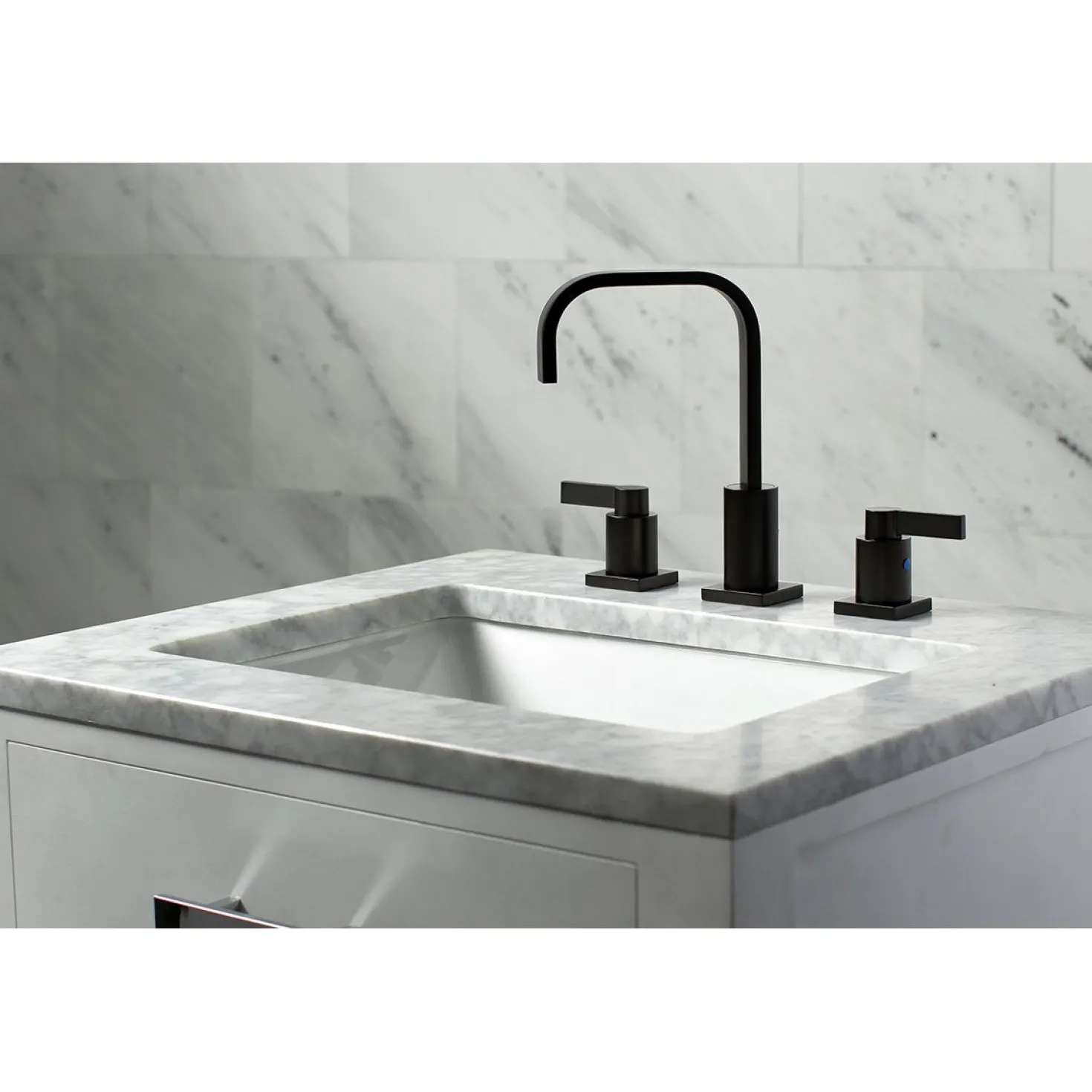 Kingston Brass NuvoFusion Fauceture Widespread Bathroom Faucet