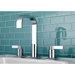 Kingston Brass NuvoFusion Fauceture Widespread Bathroom Faucet
