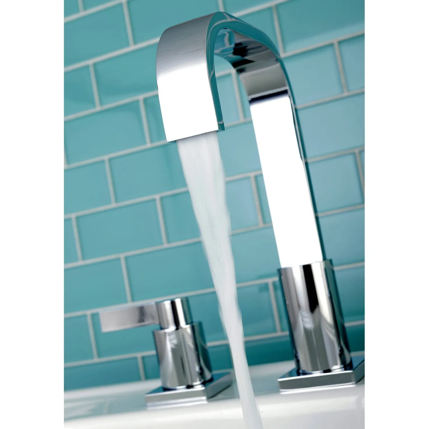 Kingston Brass NuvoFusion Fauceture Widespread Bathroom Faucet