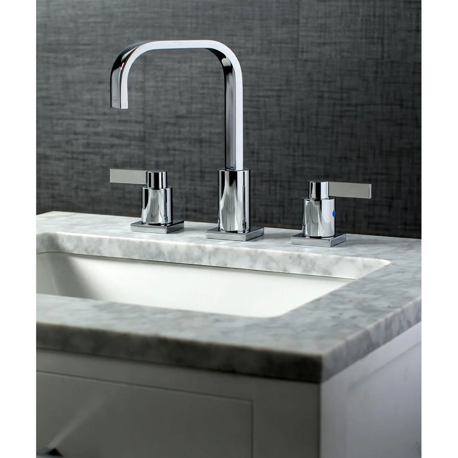 Kingston Brass NuvoFusion Fauceture Widespread Bathroom Faucet