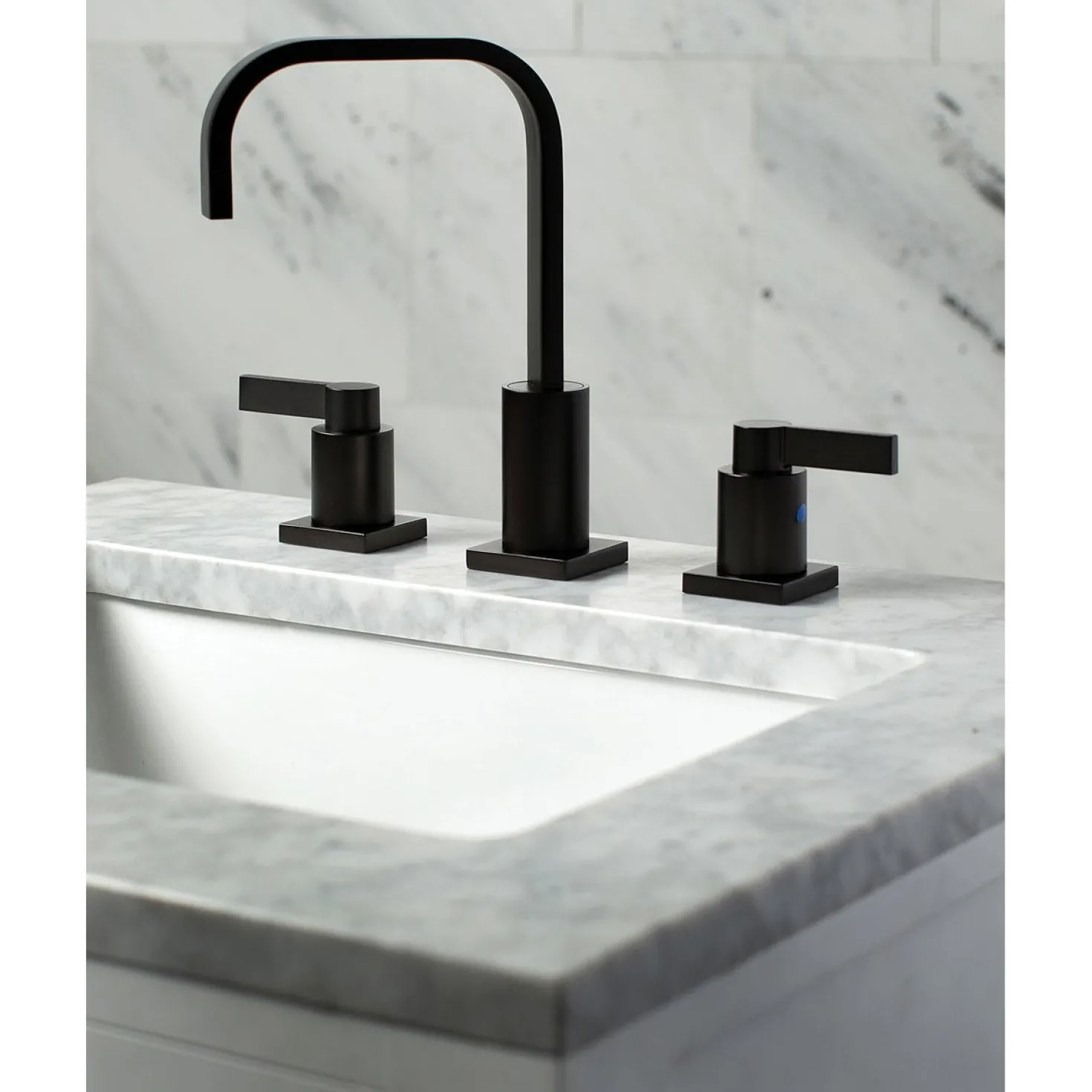 Kingston Brass NuvoFusion Fauceture Widespread Bathroom Faucet