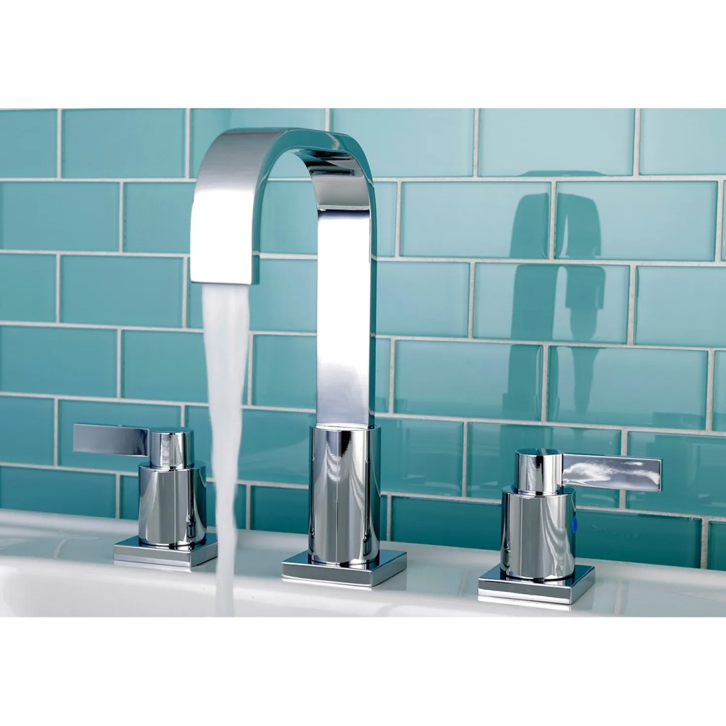 Kingston Brass NuvoFusion Fauceture Widespread Bathroom Faucet