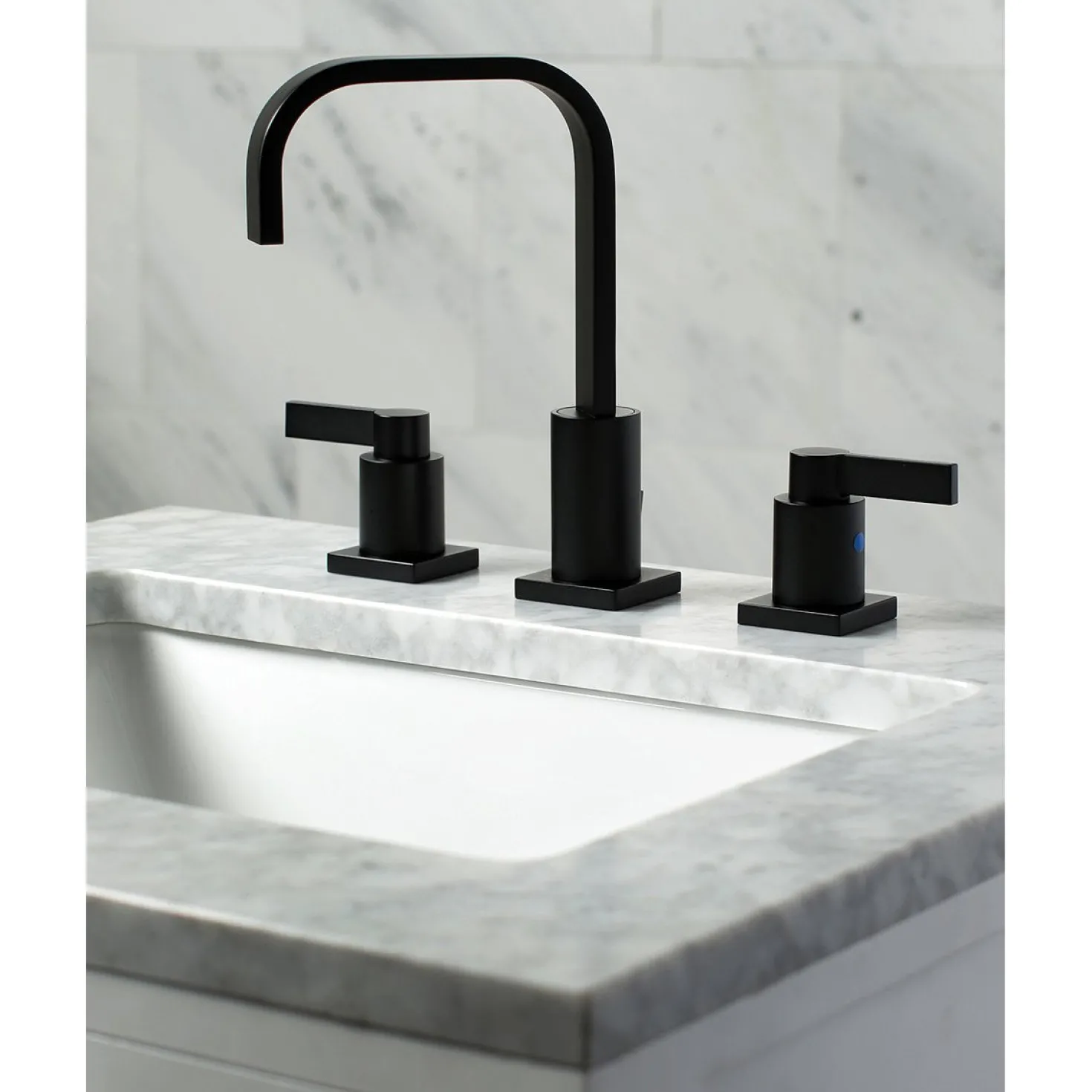 Kingston Brass NuvoFusion Fauceture Widespread Bathroom Faucet