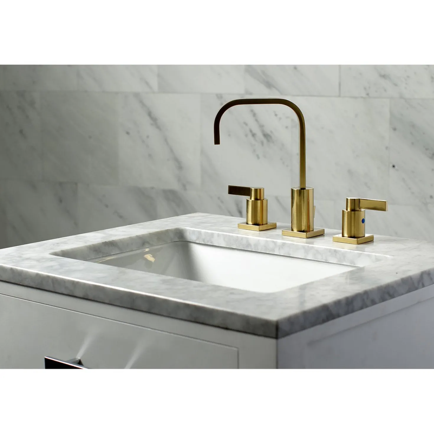 Kingston Brass NuvoFusion Fauceture Widespread Bathroom Faucet