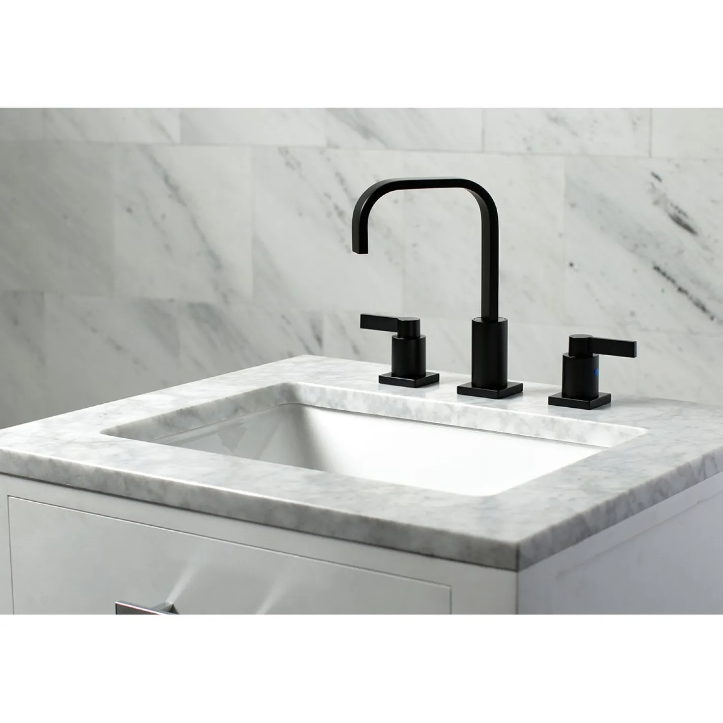 Kingston Brass NuvoFusion Fauceture Widespread Bathroom Faucet
