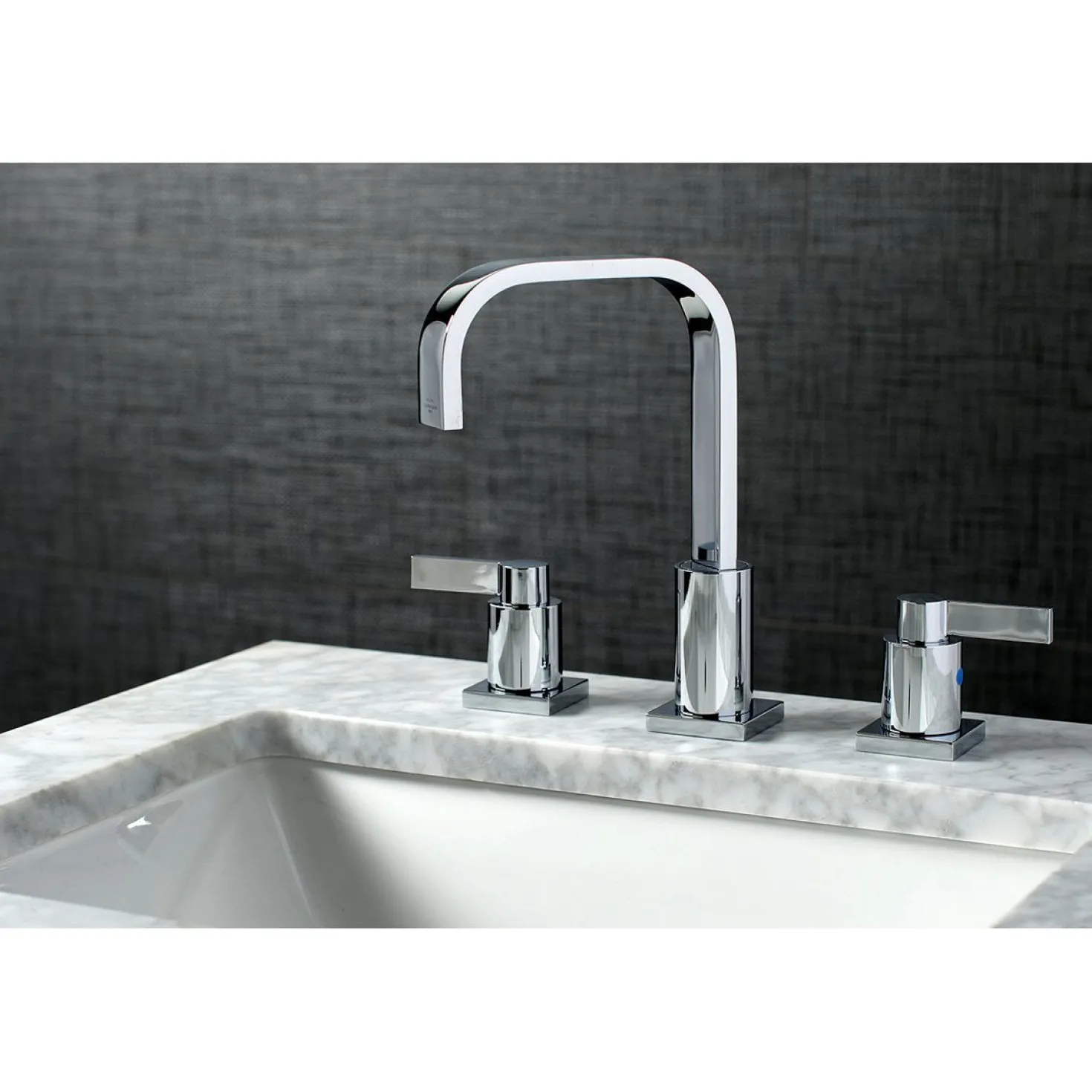 Kingston Brass NuvoFusion Fauceture Widespread Bathroom Faucet