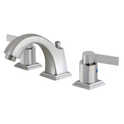 Kingston Brass NuvoFusion Fauceture 8-Inch Widespread Bathroom Faucet