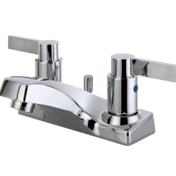 Kingston Brass NuvoFusion FB2201NDL 4-Inch Centerset Lavatory Faucet