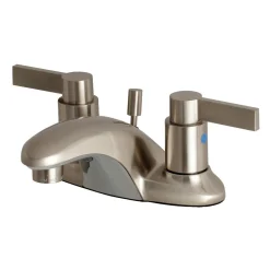 Kingston Brass NuvoFusion 2-Handle 4-Inch Centerset Bathroom Faucet