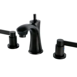 Kingston Brass NuvoFusion 8-Inch Widespread Bathroom Faucet