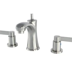 Kingston Brass NuvoFusion 8-Inch Widespread Bathroom Faucet