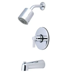 Kingston Brass NuvoFusion Single Handle Tub and Shower Faucet