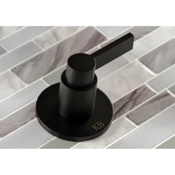 Kingston Brass NuvoFusion Two-Handle Tub and Shower Faucet