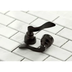Kingston Brass NuWave French 8-Inch Center Gooseneck Kitchen Faucet