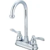 Kingston Brass Nuwave French Two Handle 4" Centerset Bar Faucet