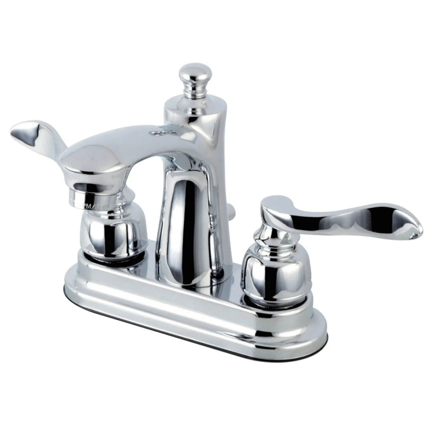 Kingston Brass NuWave French Deck Mount 4" Centerset Bathroom Faucet