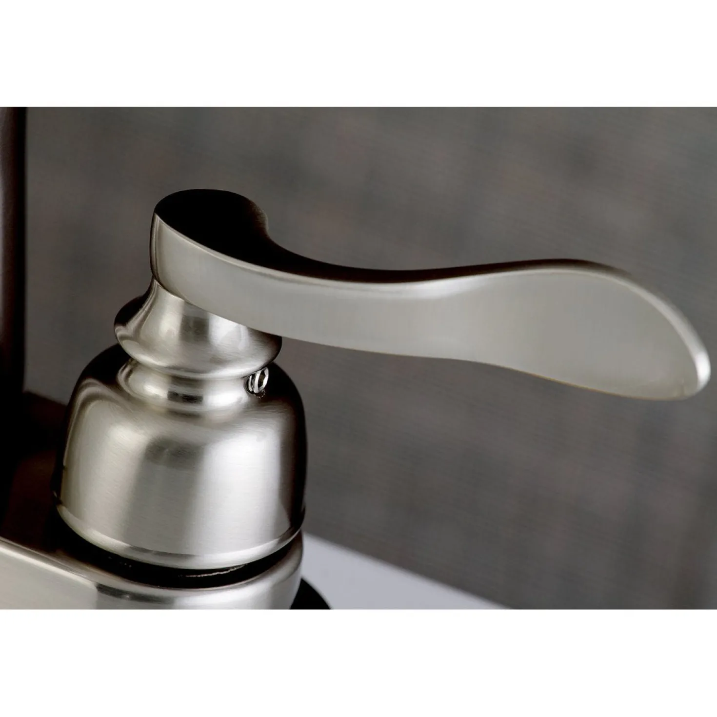 Kingston Brass NuWave French Deck Mount 4" Centerset Bathroom Faucet