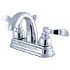 Kingston Brass NuWave French 4" Centerset Bathroom Faucet