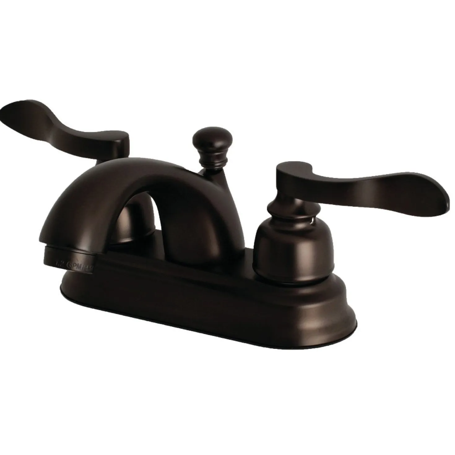 Kingston Brass NuWave French 4-Inch Centerset Bathroom Faucet