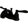 Kingston Brass NuWave French 2-Handle 4-Inch Centerset Bathroom Faucet