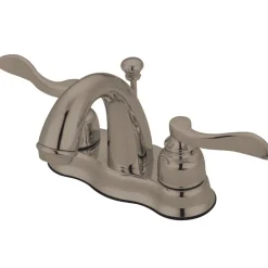 Kingston Brass NuWave French 4-Inch Centerset 2-Handle Bathroom Faucet