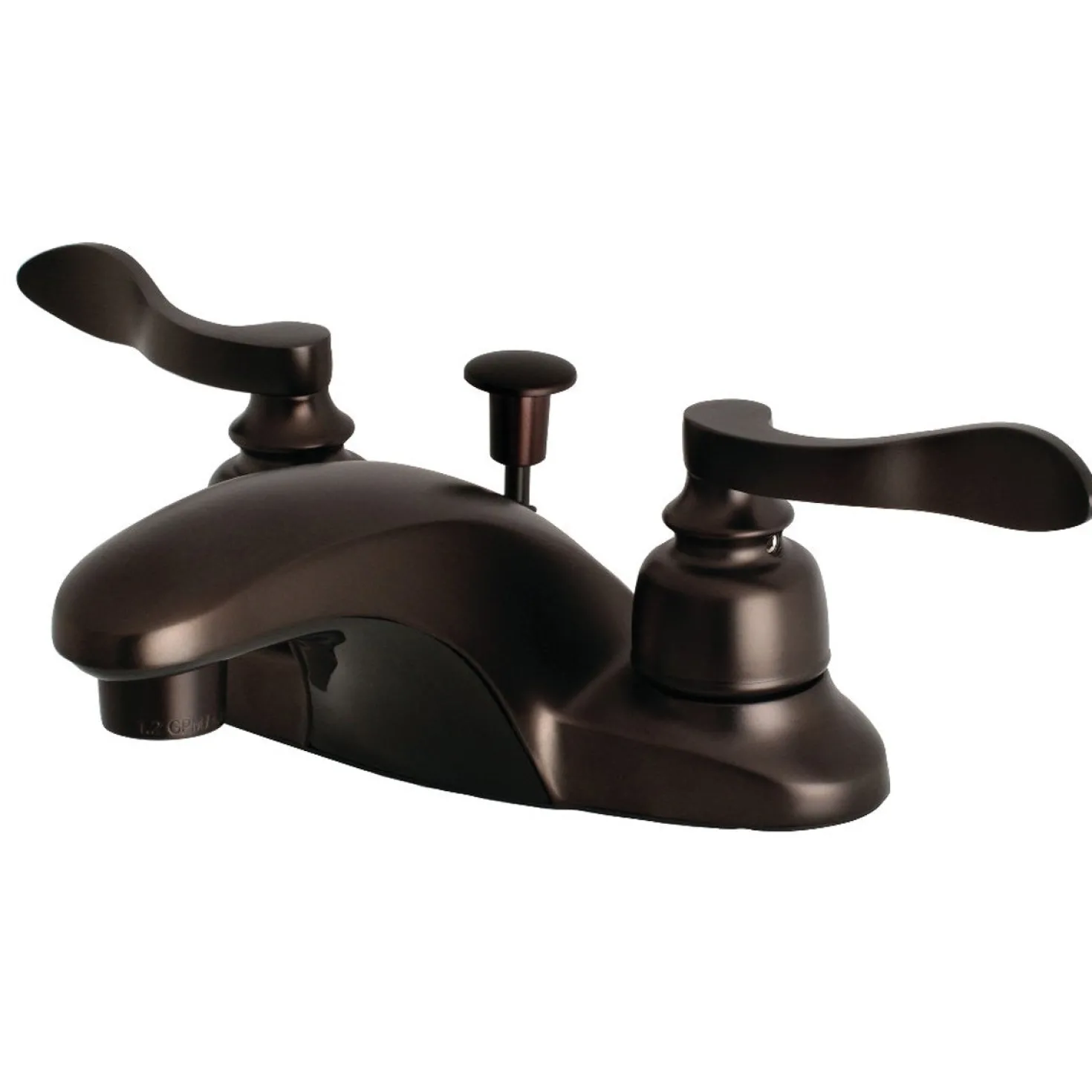 Kingston Brass NuWave French 4" Centerset Deck Mount Bathroom Faucet