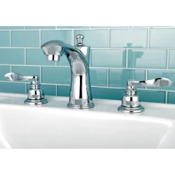 Kingston Brass NuWave French 8-Inch Widespread Bathroom Faucet