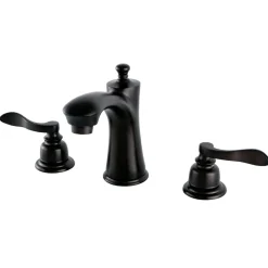 Kingston Brass NuWave French 8-Inch Widespread Bathroom Faucet