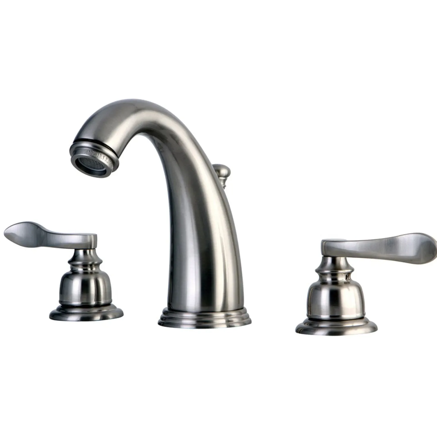 Kingston Brass NuWave French Widespread Lavatory Faucet with ABS/Brass Pop-up
