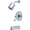 Kingston Brass NuWave French Tub and Shower Faucet with Single Handle