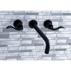 Kingston Brass NuWave 2-Handle Wall Mount Roman Tub Faucet