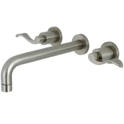 Kingston Brass NuWave 2-Handle Wall Mount Roman Tub Faucet