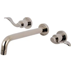 Kingston Brass NuWave 2-Handle Wall Mount Roman Tub Faucet