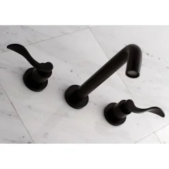 Kingston Brass NuWave 2-Handle Wall Mount Roman Tub Faucet