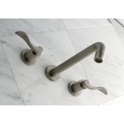 Kingston Brass NuWave 2-Handle Wall Mount Roman Tub Faucet