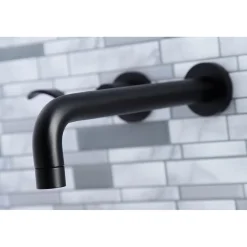 Kingston Brass NuWave 2-Handle Wall Mount Roman Tub Faucet