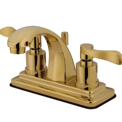 Kingston Brass NuWave 4-Inch Centerset Bathroom Faucet