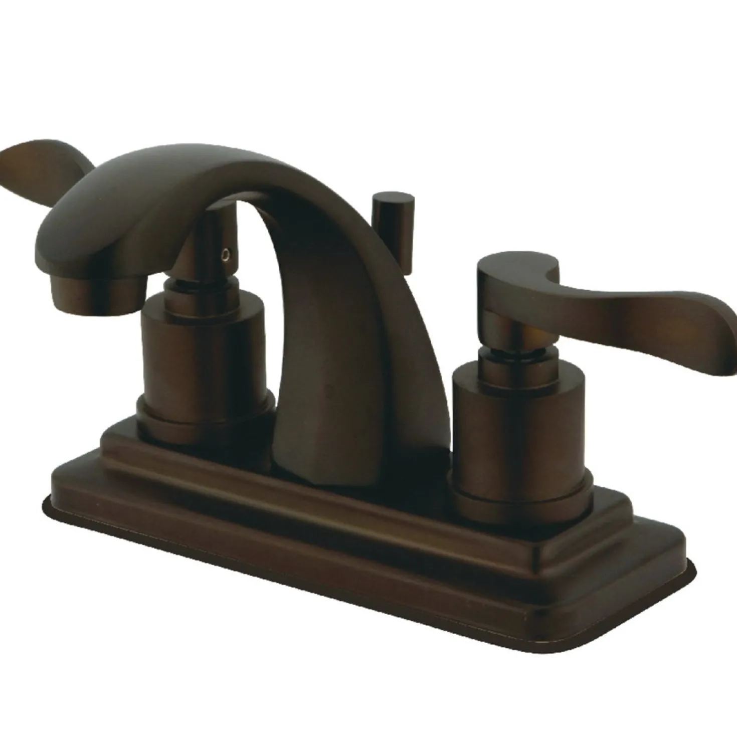 Kingston Brass NuWave 4-Inch Centerset Bathroom Faucet