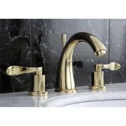 Kingston Brass NuWave 8-Inch Widespread Bathroom Faucet