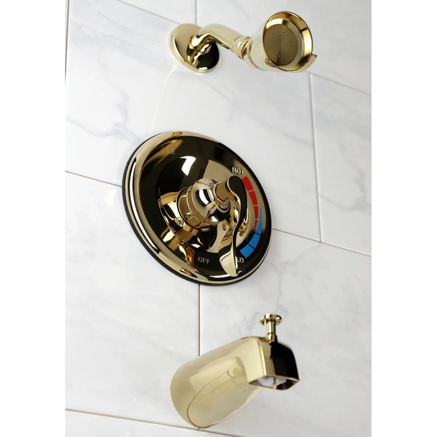 Kingston Brass NuWave Tub and Shower Faucet