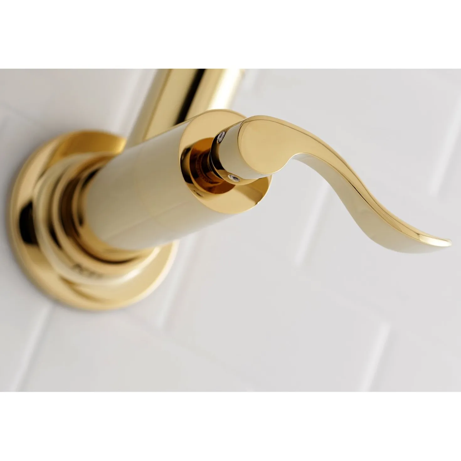 Kingston Brass NuWave Wall Mount Pot Filler Kitchen Faucet