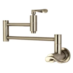 Kingston Brass NuWave Wall Mount Pot Filler Kitchen Faucet