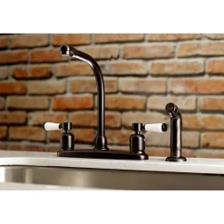Kingston Brass Paris Centerset Kitchen Faucet
