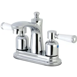 Kingston Brass Paris 4" Centerset Deck Mount Bathroom Faucet