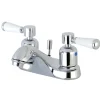Kingston Brass Paris Deck Mount 4" Centerset Bathroom Faucet