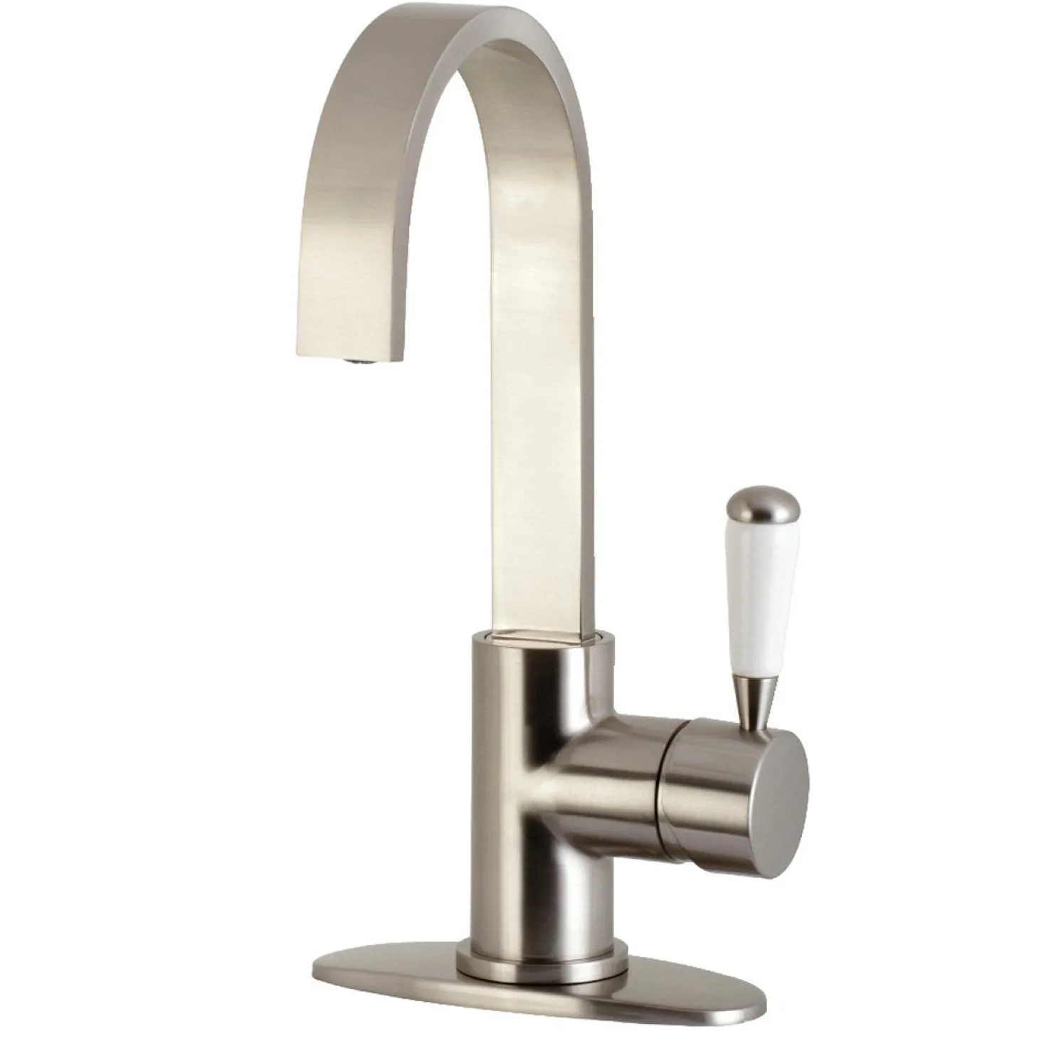 Kingston Brass Paris One-Handle 1-Hole Deck Mounted Bar Faucet