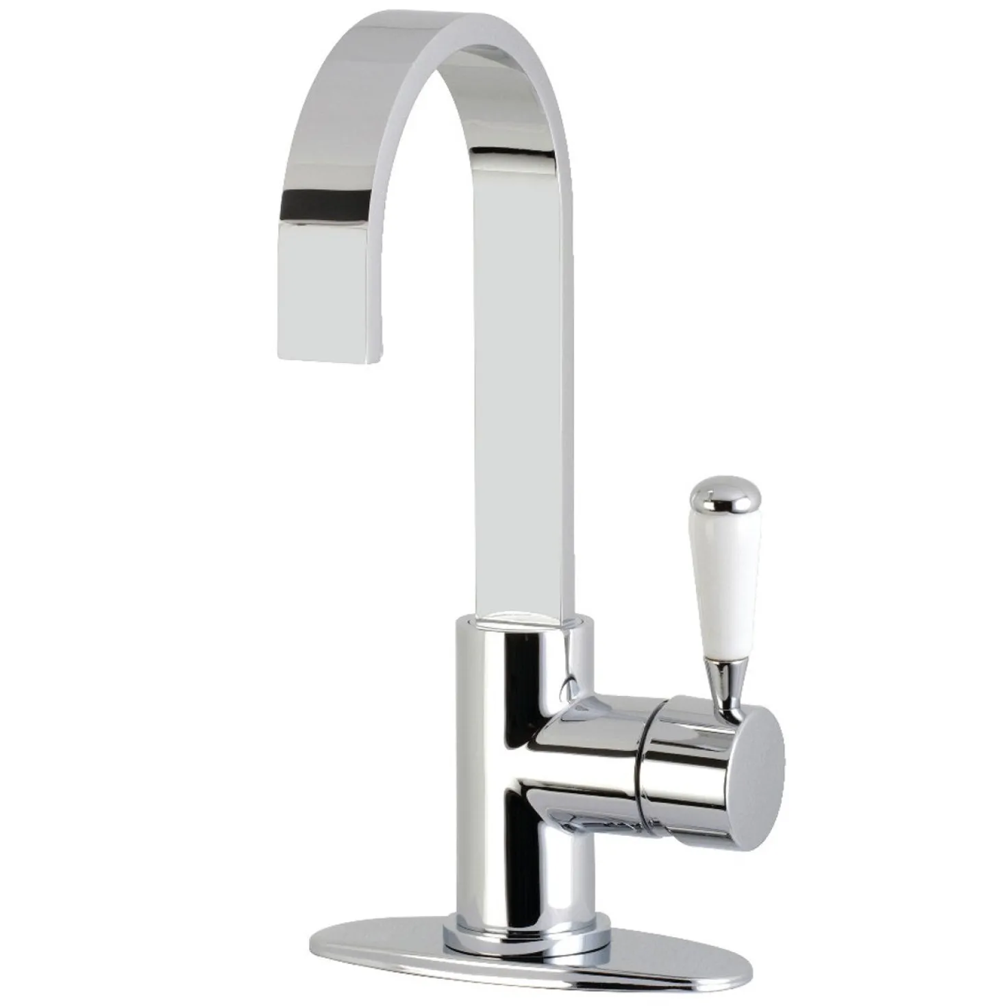 Kingston Brass Paris One-Handle 1-Hole Deck Mounted Bar Faucet