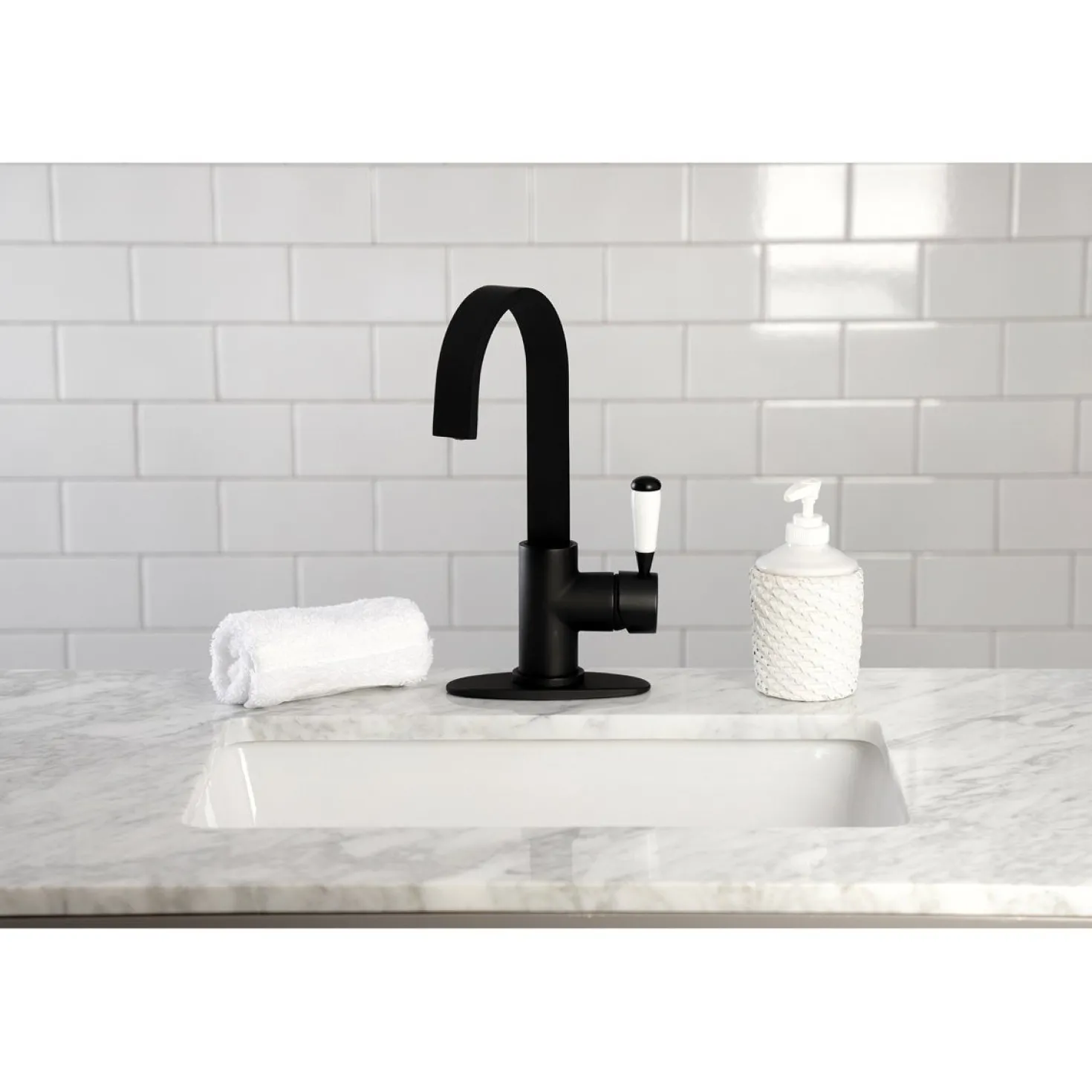Kingston Brass Paris One-Handle 1-Hole Deck Mounted Bar Faucet