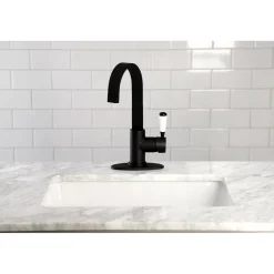 Kingston Brass Paris One-Handle 1-Hole Deck Mounted Bar Faucet