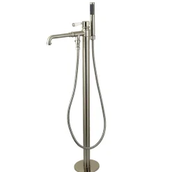 Kingston Brass Paris Single Handle Freestanding Tub Faucet with Hand Shower